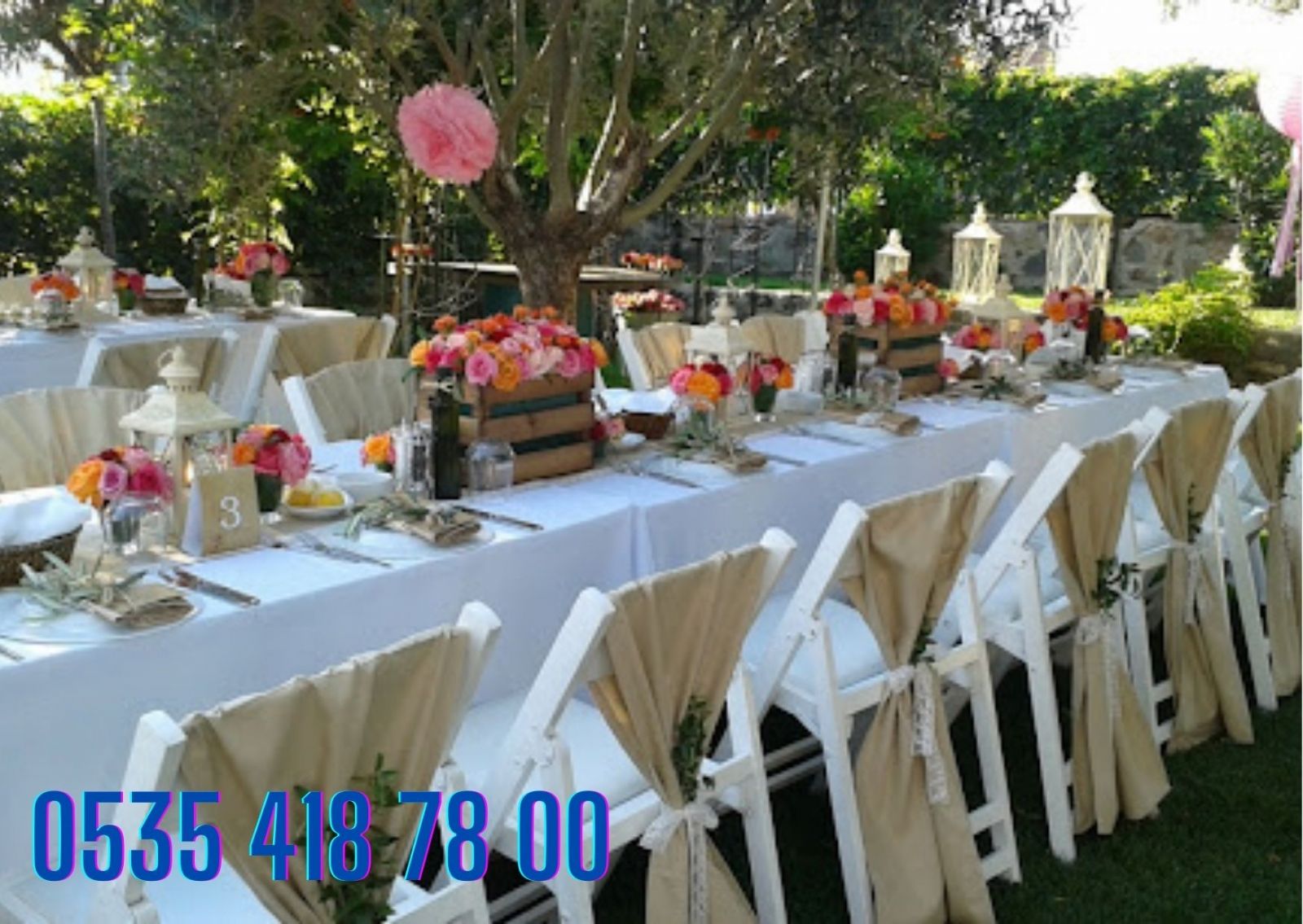 Bakırköy Kartaltepe Tiffany Sandalye Kiralama